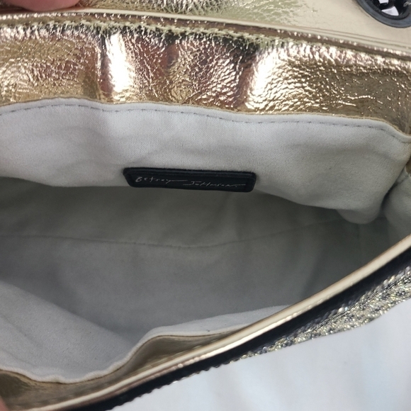 NEW Betsey Johnson Shine Art Convertible Leopard Shoulder Bag MSRP $108 NWT - Picture 10 of 11